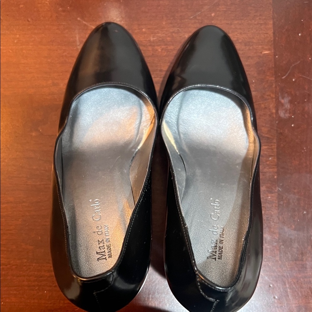 Max de Carlo Black Platform Heels - Picture 5 of 6